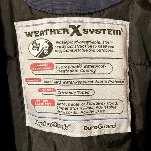 Obermeyer Ladies Ski Jacket Navy Size 8 - Picture 5 of 8